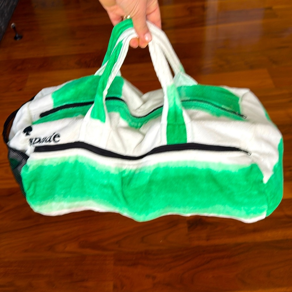 Never used Kate Spade Terry Duffle Bag Overnight Beach Rare
